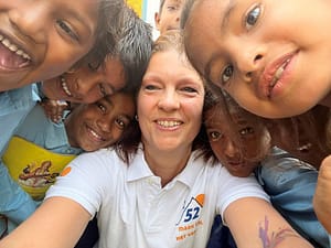 2 van de 52 Reis Melanie Nepal -  Dag 3  Een lach en een traan